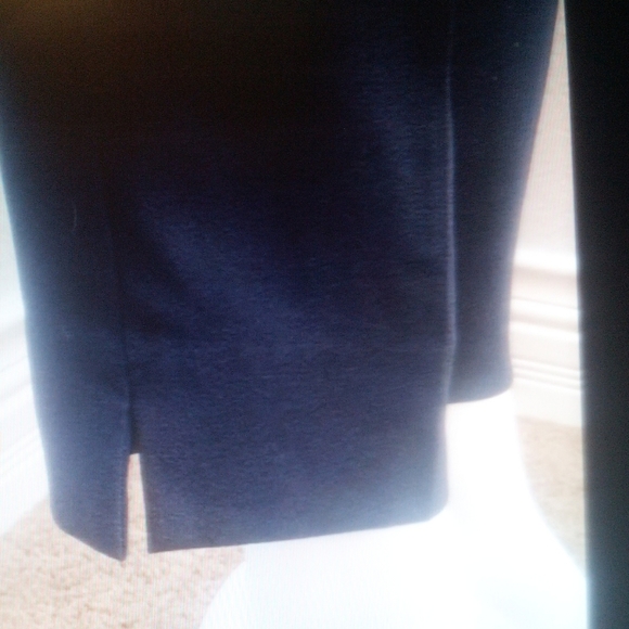 VINTAG Focus 2000 Dress Slacks 2 Pockets High Waist Belt loops 10 Petite Navy L… - Picture 11 of 12